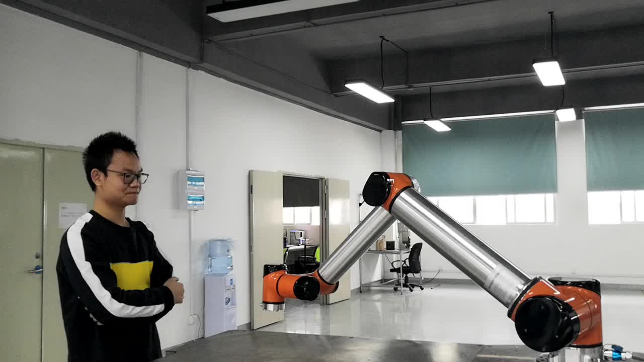 TB6-R10协作机器人 碰撞测试——深圳泰科智能机器人#六轴协作机器人#协作机器人#碰撞测试#关节模组
 