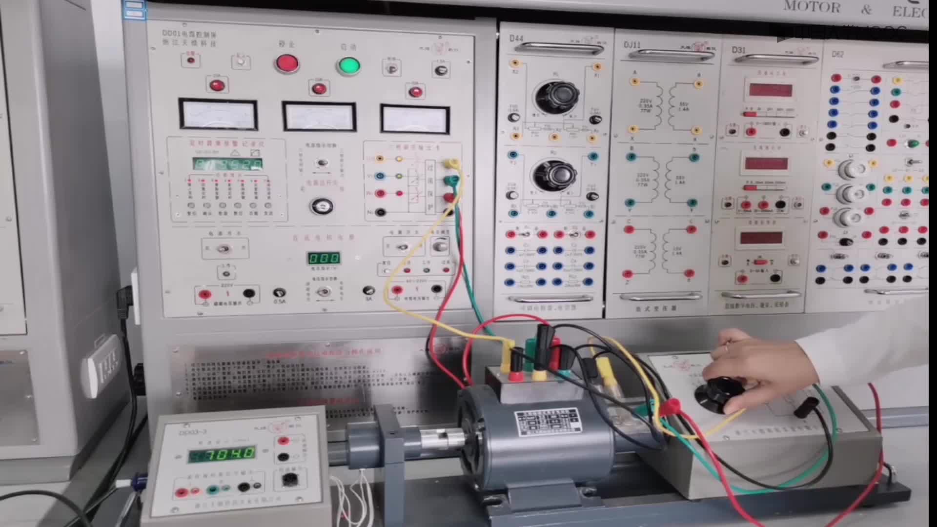 三相异步电动机控制实验(2)#电气控制 