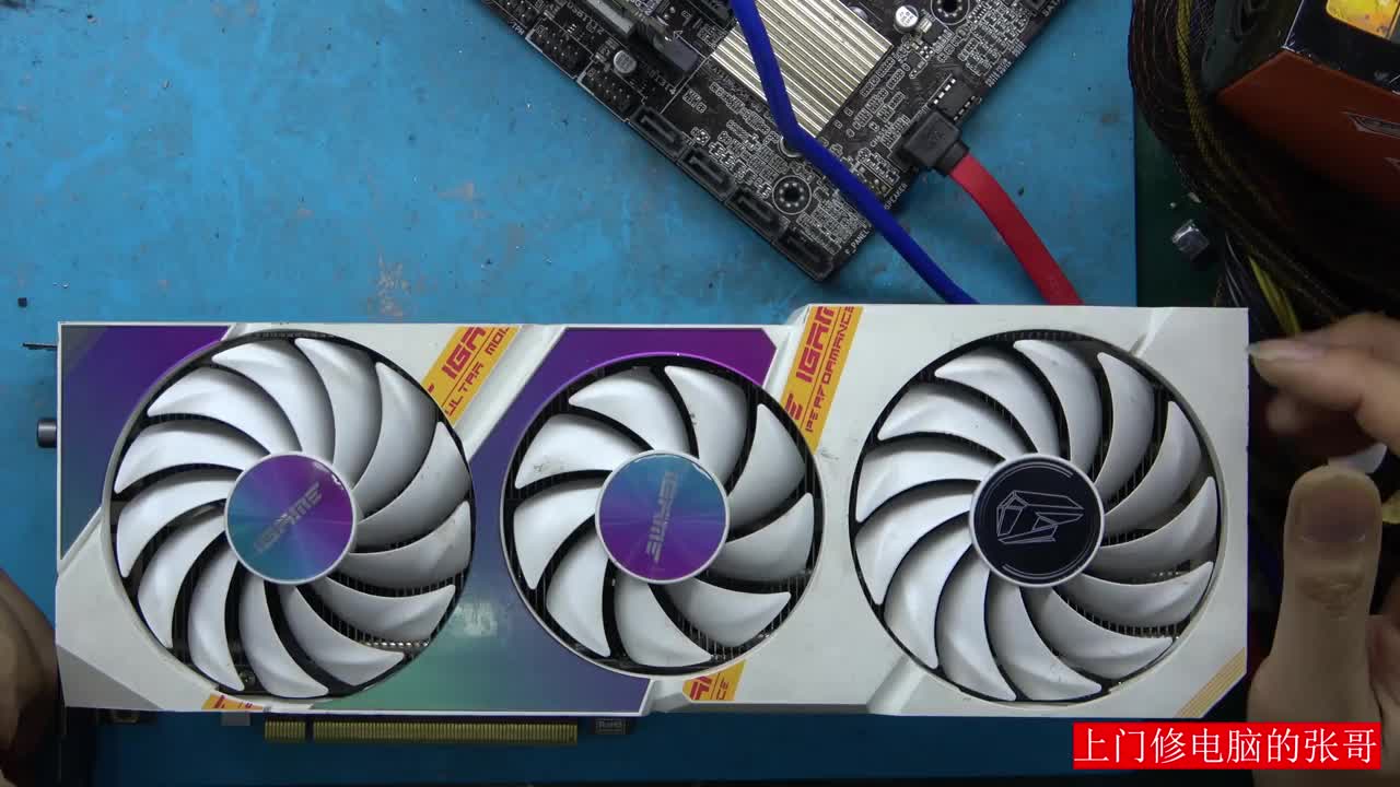 顯卡維修之七彩虹RTX3080插電無反應拆開一看徹底心涼這也太慘了#硬聲創(chuàng)作季 