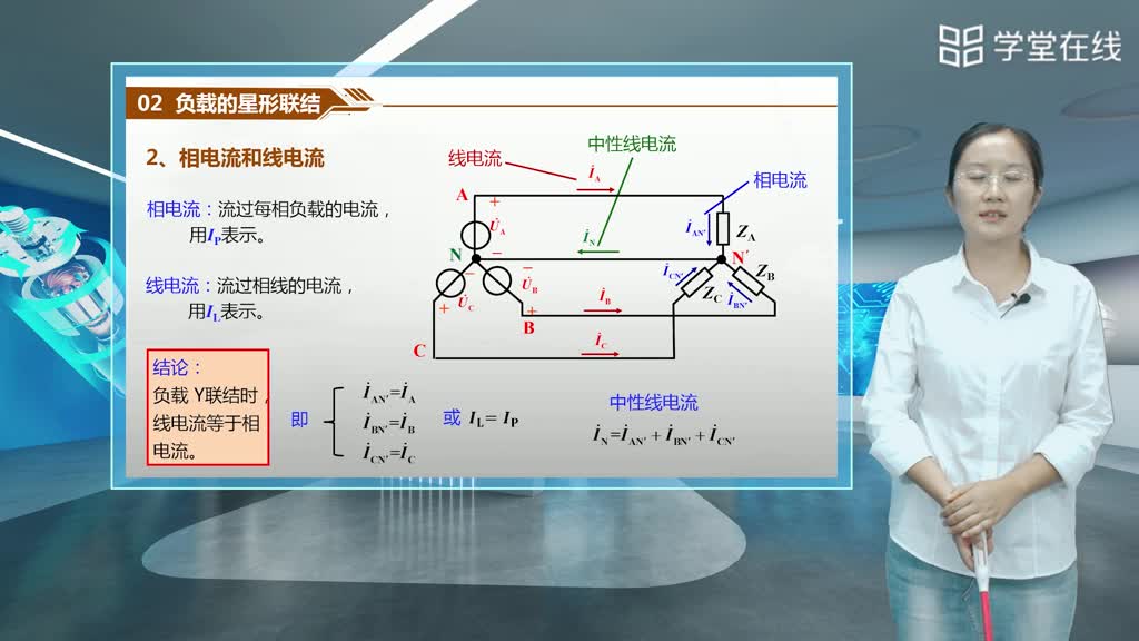负载星型联结的三相电路(2)#电工电子技术 