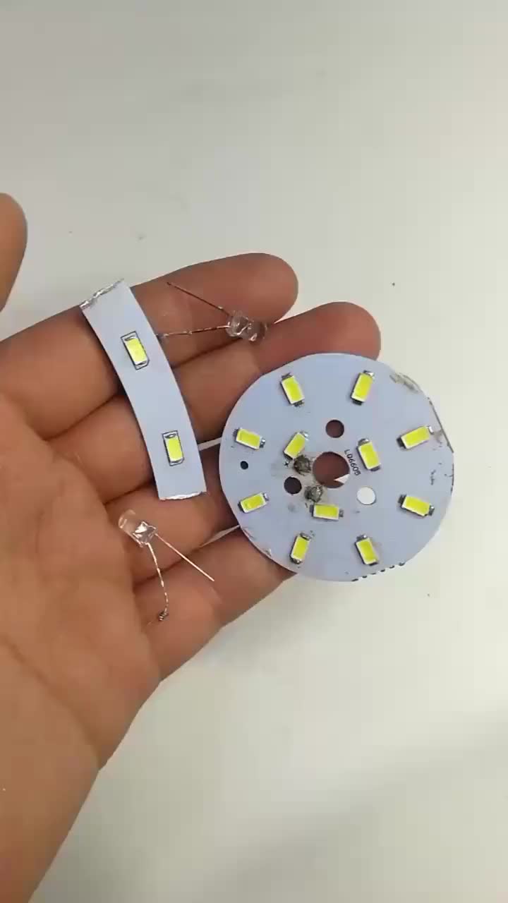 不用萬(wàn)用表也能檢測(cè)LED#電工 