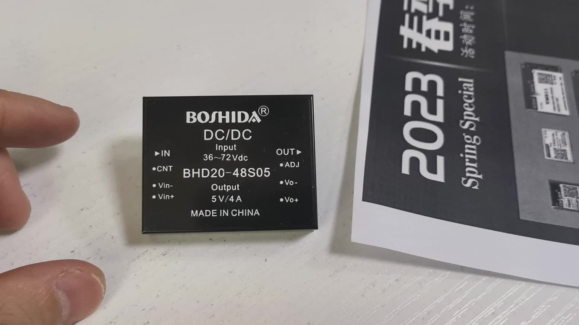 BOSHIDA  DC电源模块结构特点优秀