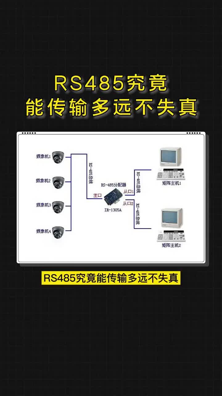 RS485究竟能傳輸多遠不失真，老鐵們，知道嗎？點贊收藏關注#硬聲創作季 