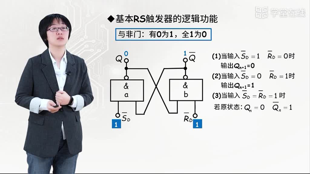 基本RS触发器(2)#电子知识 