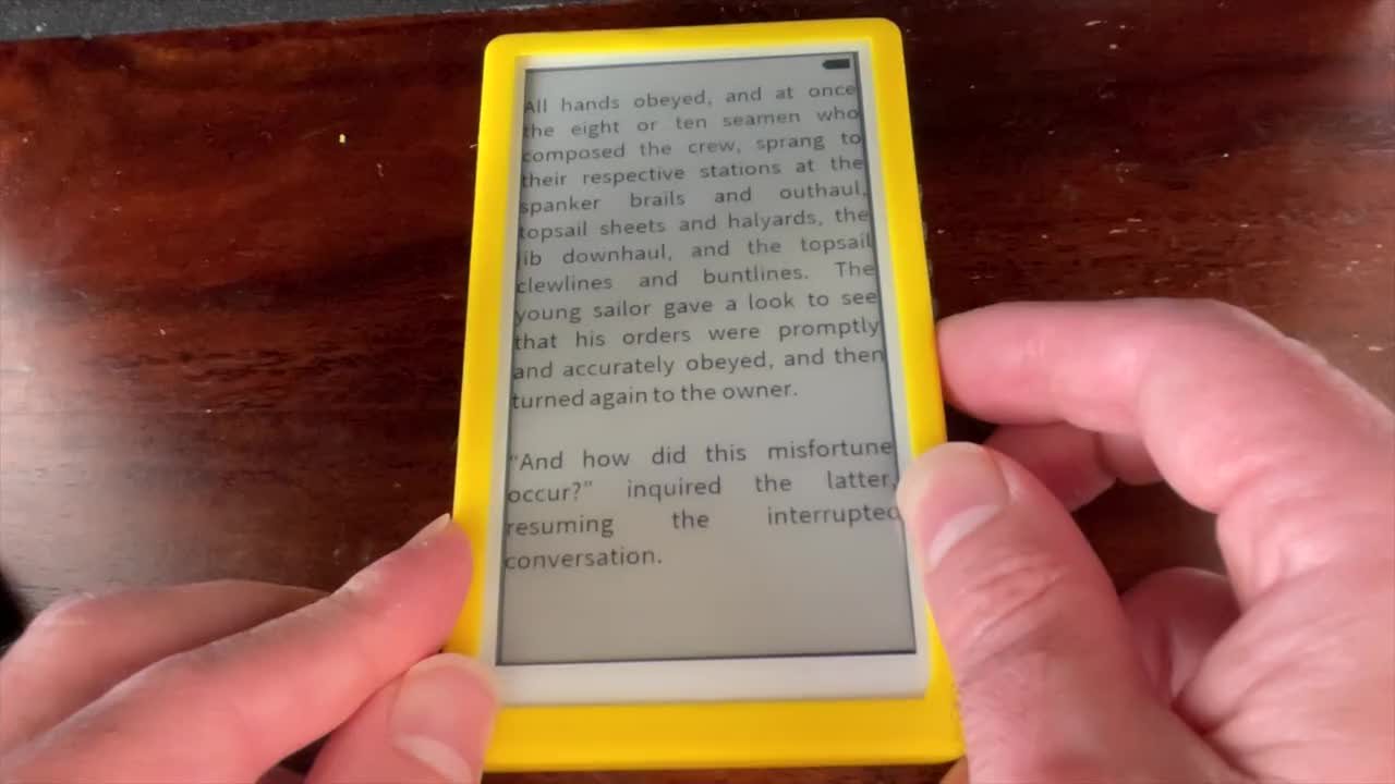 使用 ESP32 芯片 DIY 一台自己的 Kindle 电子书阅读器