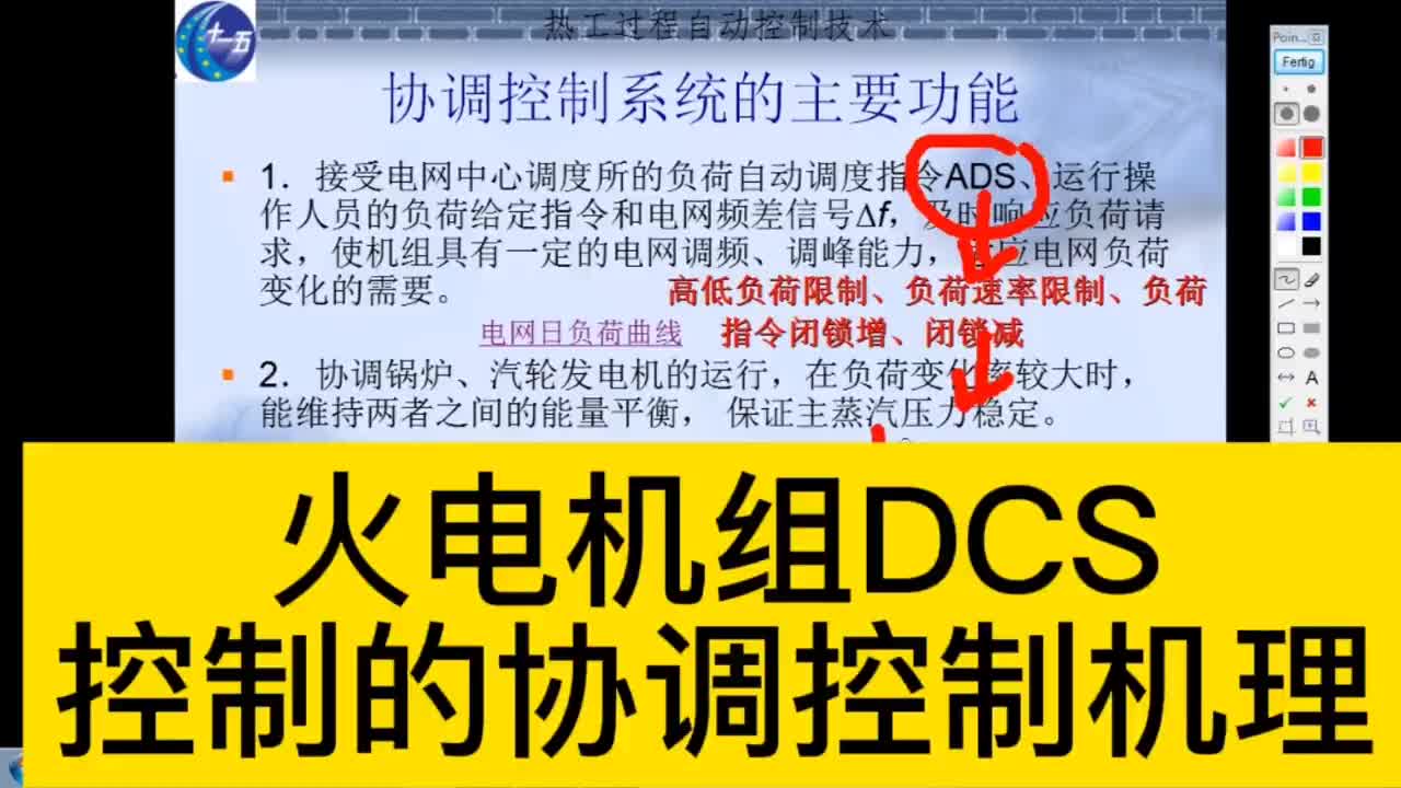 火電機組控制核心CCS控制原理系列講解，DCS模擬量控制高級應用 #在線學習 #教育培訓#硬聲創作季 