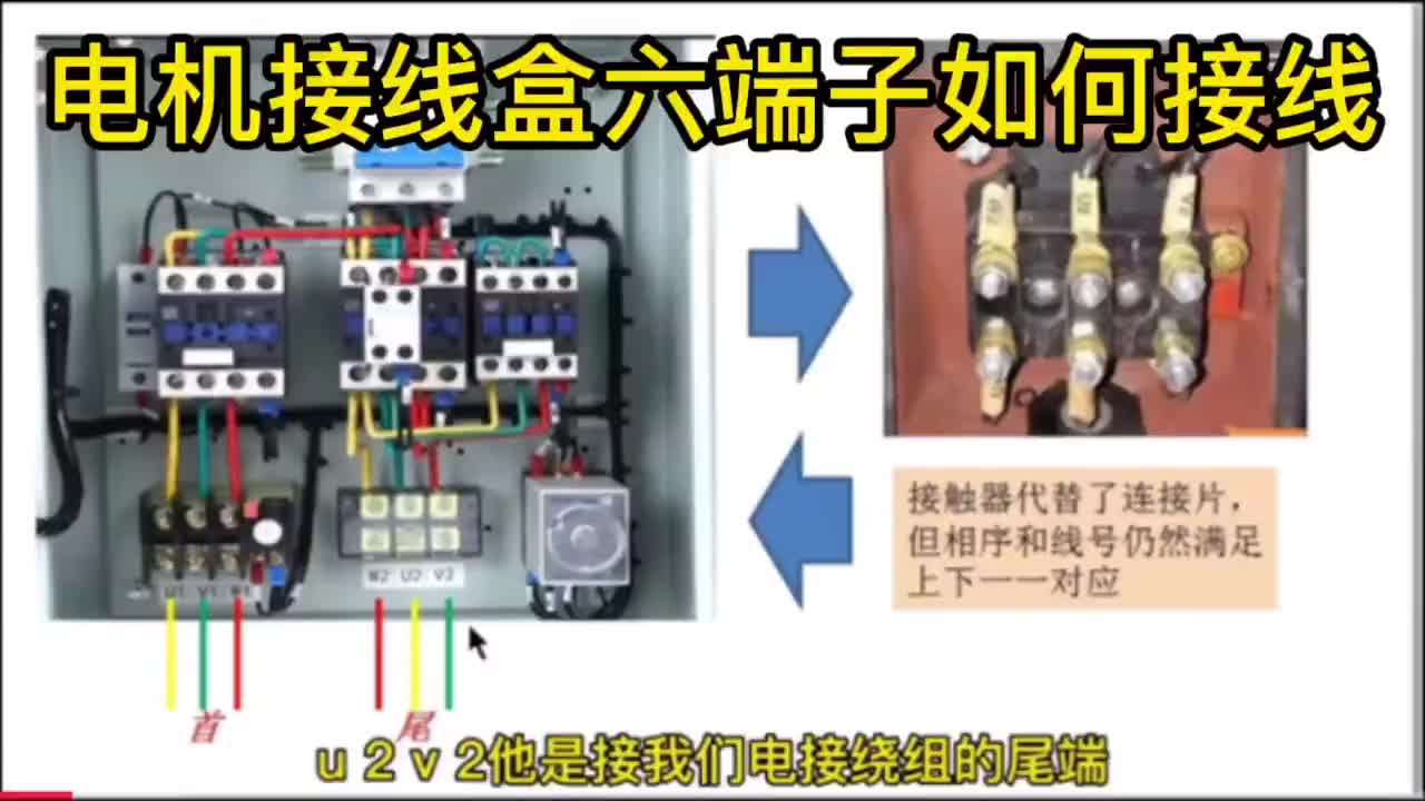 電機接線方式原理講解，星三角接法的等效類比，簡單易學#硬聲創作季 