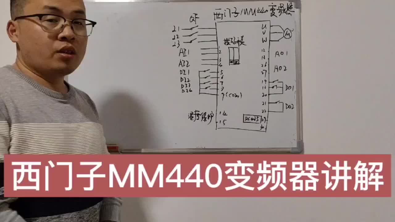 西門子MM440變頻器講解#硬聲創作季 