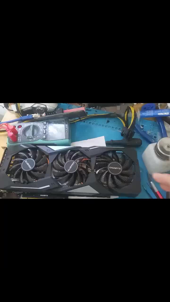 小伙伴小黃魚賭了張1660s的顯卡，自己都不知道故障，還是二修卡，上家把零件都拿了還換了零件，#硬聲創作季 