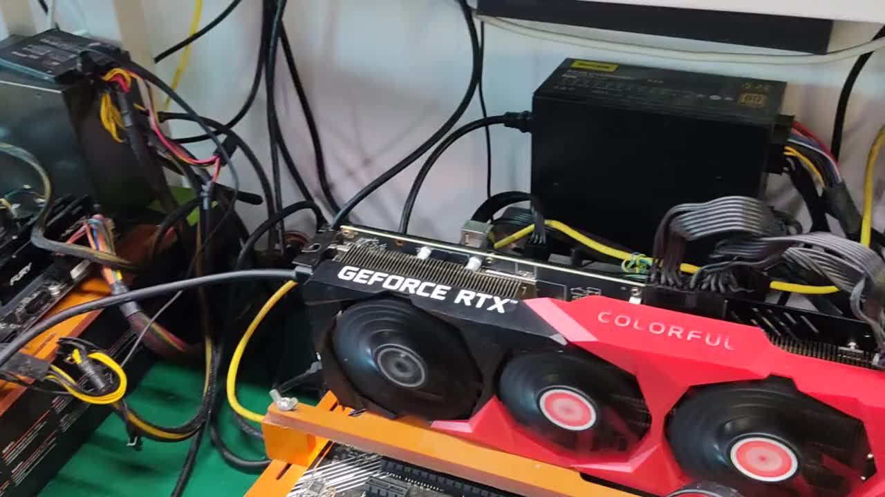 幫礦老板維修七彩虹3070戰斧，換了兩個顯存，順利解決問題！ #電腦問題 #顯卡維修 #硬聲創作季 