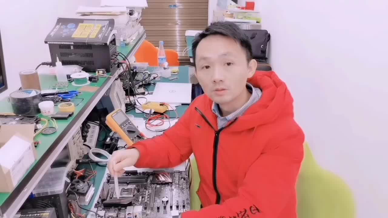 維修主板上電前必修確認事項，要不然很容易造成2次損壞！#主板#電腦 #電子技術#硬聲創(chuàng)作季 