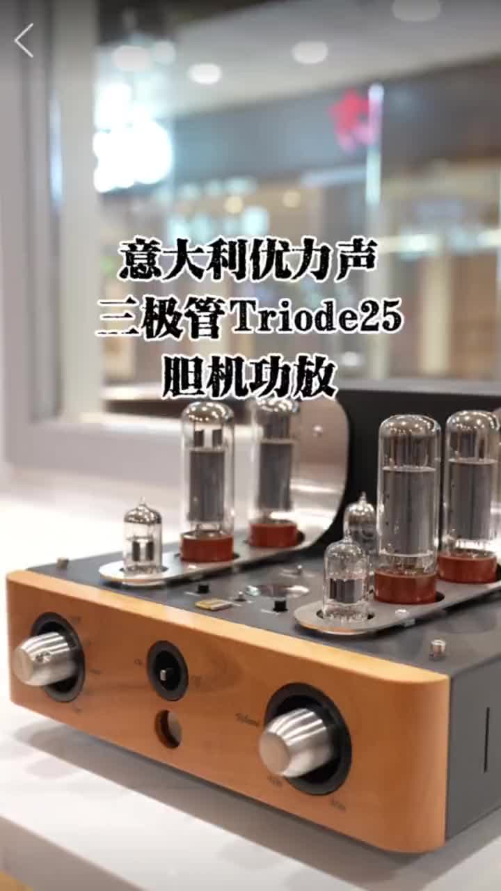 意大利优力声三极管Triode25胆机功放