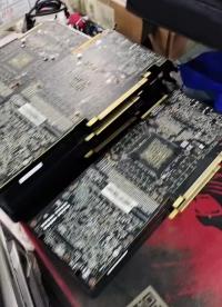 河南粉丝发来的六张2080ti 11g已经收到开始安排维修 #电脑维修 #笔记本维修 #显卡维#硬声创作季 