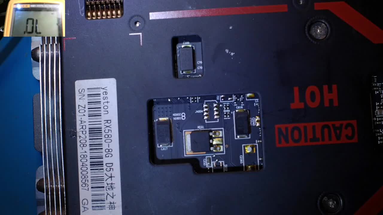 顯卡維修教程，RX580維修過程實錄，理論配合維修案例教學！#硬聲創作季 