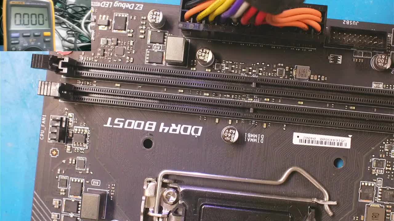 主板维修教程：DDR4内存主要供电测试点，边讲边测很快上手！ #芯片级维修 #笔记本维修 #主#硬声创作季 