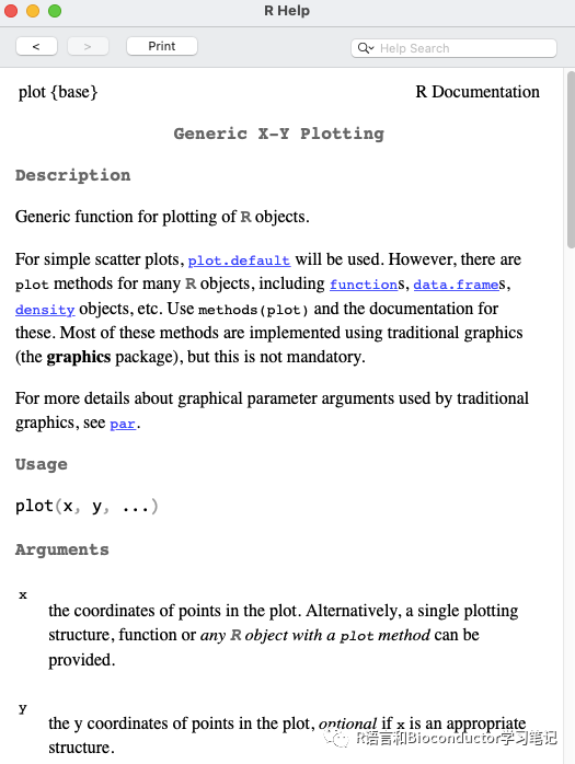 R语言学习常用的帮助相关命令与功能