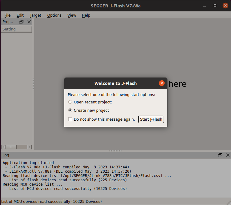 Ubuntu一条命令下载MCU固件
