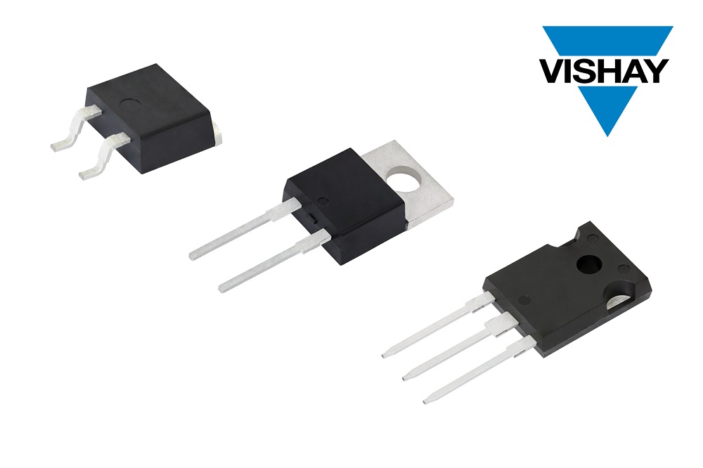  Vishay推出新型第三代650 V SiC肖特基二極管，提升開關電源設計能效和可靠性