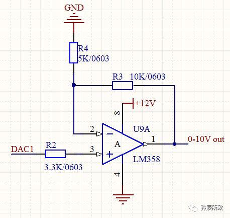 3种单片机实现0~10V输出电路的方案