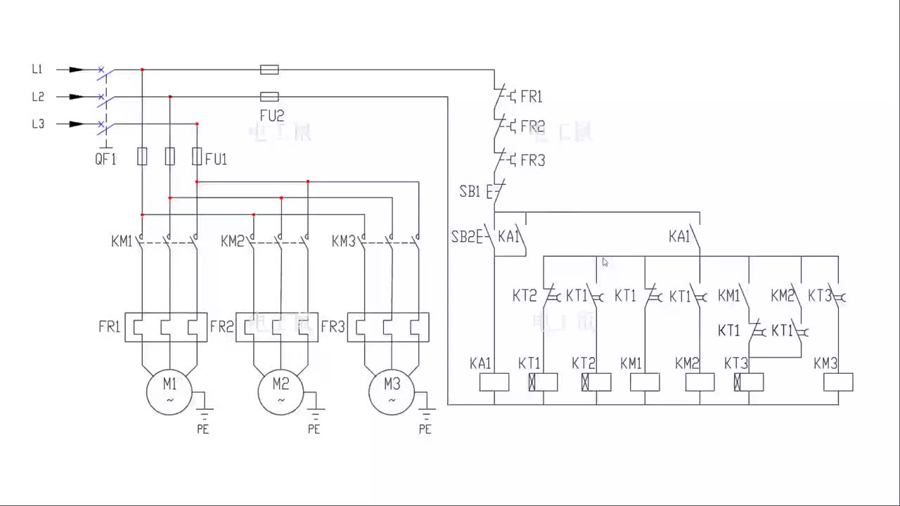 電工電路解析，這個電路，看著看著就暈了#硬聲創作季 