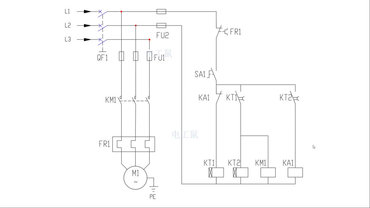 電工電路解析，看看這個電路有什麼功能，還能改進嗎#硬声创作季 