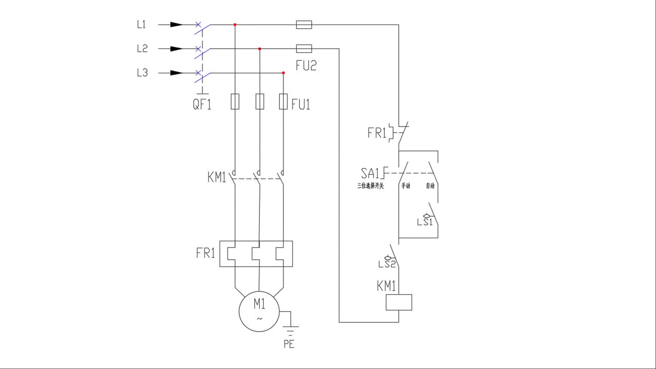 電工經典電路解析，搞明白這個電路就可以接類似的項目了#硬声创作季 