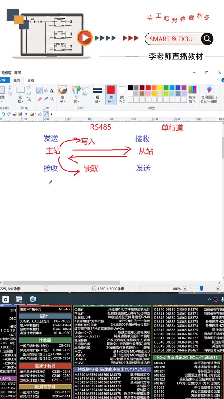 PLC通讯主站和从站 #PLC #通讯 #Modbus通讯#硬声创作季 