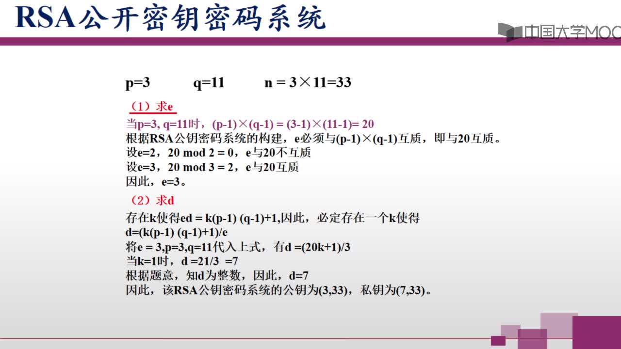 【视频】RSA公开密钥密码系统(2)#计算思维的结构 