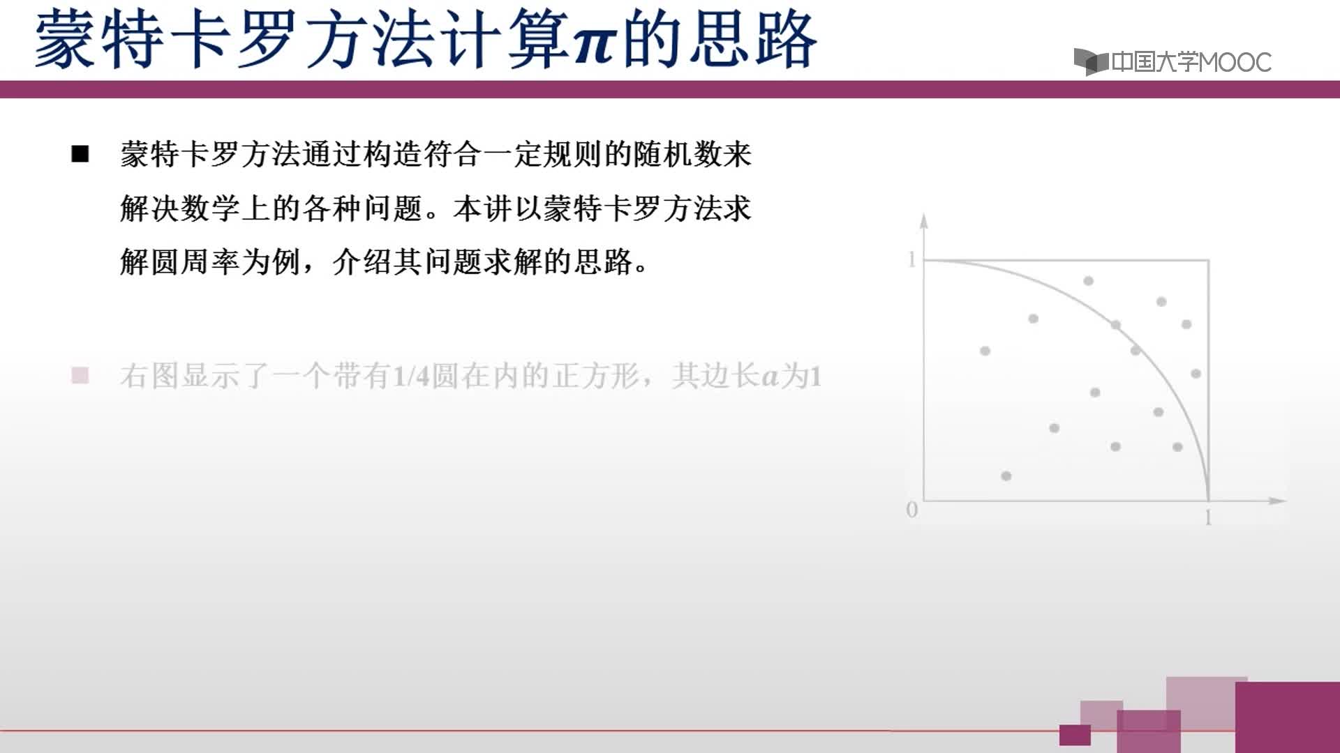 【視頻】隨機(jī)數(shù)和蒙特卡羅方法(2)#計(jì)算思維的結(jié)構(gòu) 