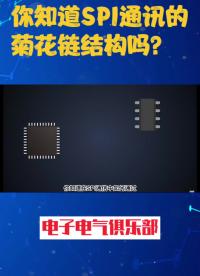00001 你聽說過SPI通信的菊花鏈結構嗎？ #電路 #數據可視化 #編程入門 #單片機 #電子愛好者 