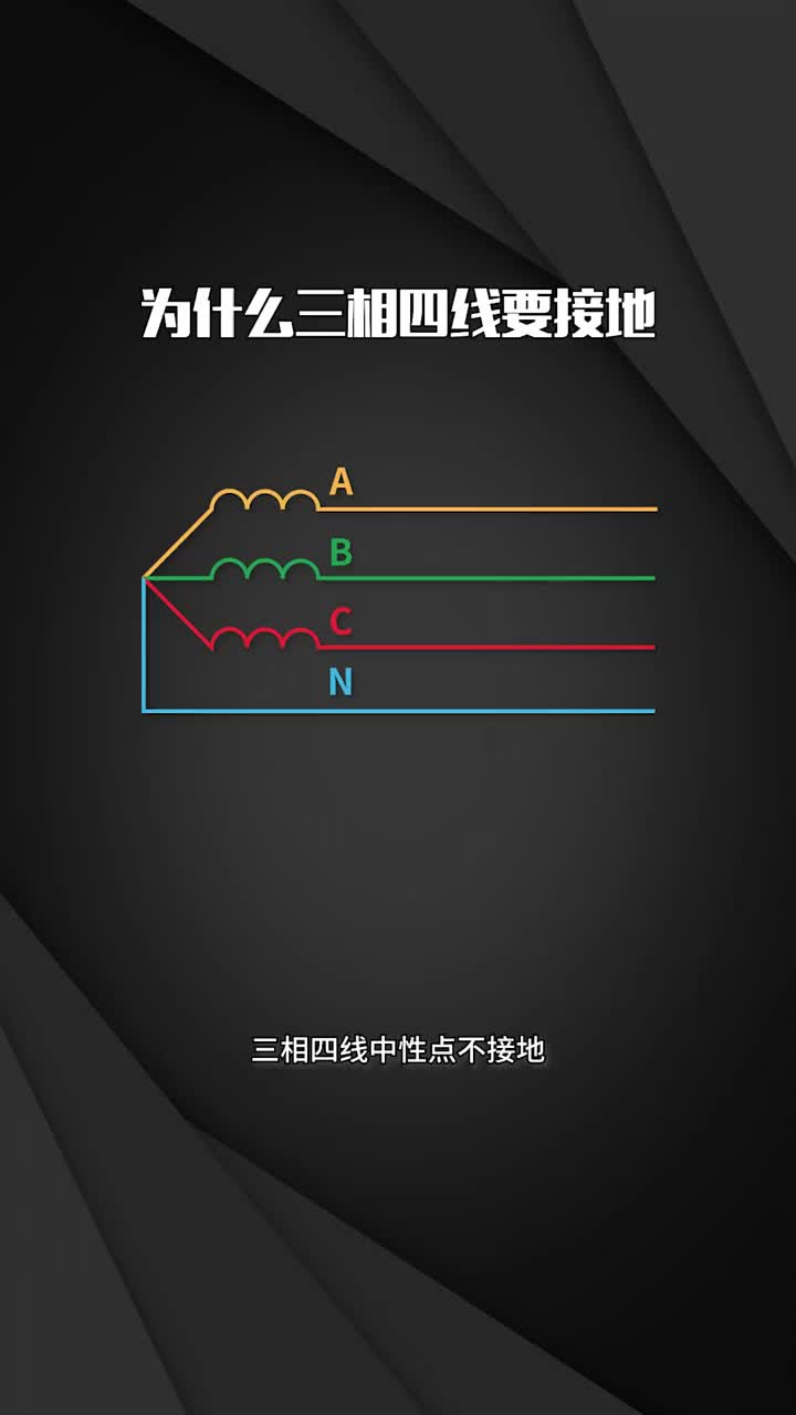 为什么三相四线要接地  #电工知识  #零基础学电工  #干货分享 #硬声创作季 