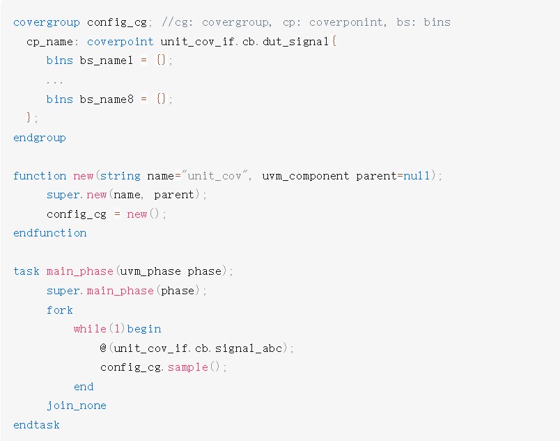 SystemVerilog实用知识点：<b class='flag-5'>覆盖率</b>之Function Coverage