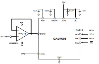 移動電源綜合測試儀可使用16位GAD7683，兼容AD7683