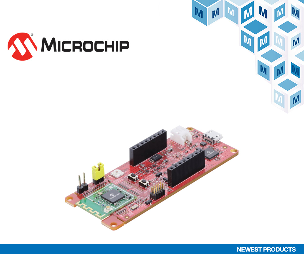 贸泽开售用于无线应用原型设计的 Microchip Technology WBZ451 Curiosity开发板