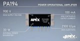 APEX微技术<b class='flag-5'>PA</b>194<b class='flag-5'>功率</b>运算放大器产品介绍