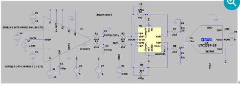 AN-2555：真双极性输入、全差分输出、ADC驱动器设计