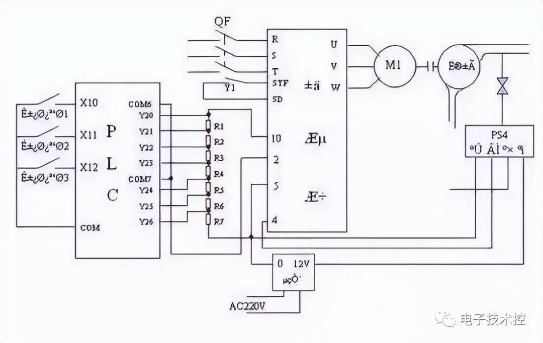 图解传感器与PLC的接线方法