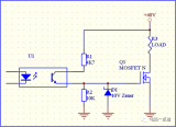 单片机I/O口驱动MOS管电路原理分析