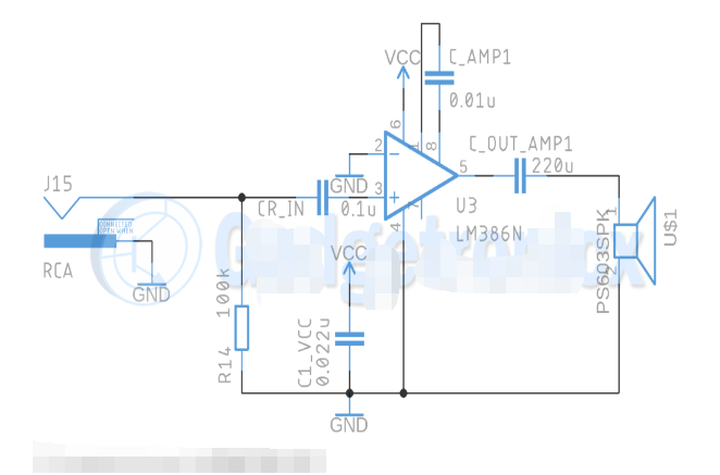 基于LM386的<b class='flag-5'>低成本</b><b class='flag-5'>音频</b>放大器电路图