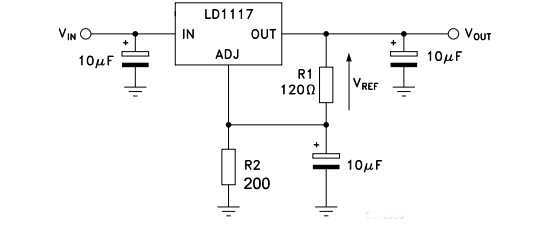 LD1117-3.3V电源电路