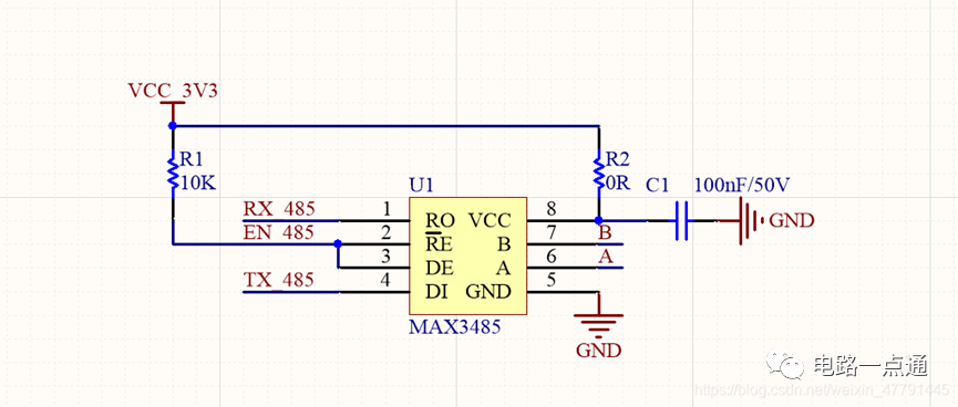 <b class='flag-5'>RS485</b>電路設計原理圖