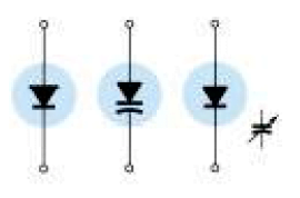 变电容变容二极管的符号