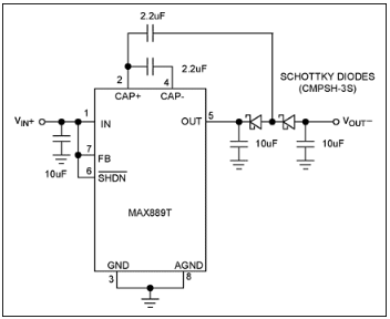 简单电路将+5V转换为-10V