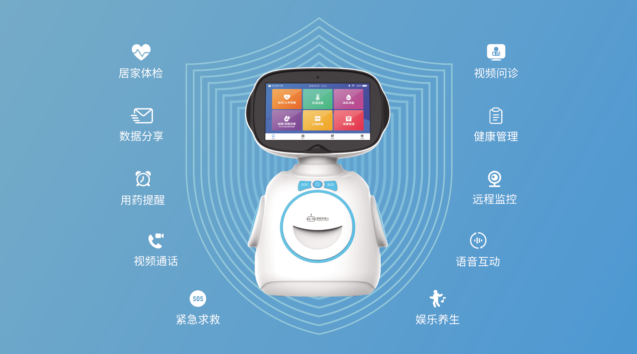 中国进入长寿时代，超能健康服务机器人<b class='flag-5'>将成为</b>居家养老新宠！