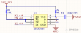 RS485接口电路原理图