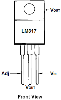 LM317 引脚图