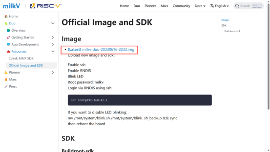 【Milk-V Duo 开发板免费体验】烧录系统