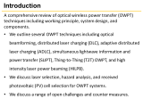 光无线能量传输（OWPT）<b class='flag-5'>技术</b>解析