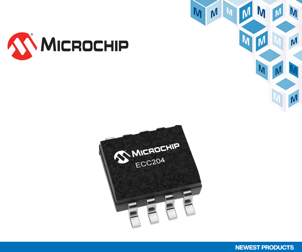 贸泽电子开售Microchip Technology ECC204<b class='flag-5'>安全</b><b class='flag-5'>认证</b>IC 配备基于硬件的密钥存储器并<b class='flag-5'>提供</b>加密<b class='flag-5'>认证</b>