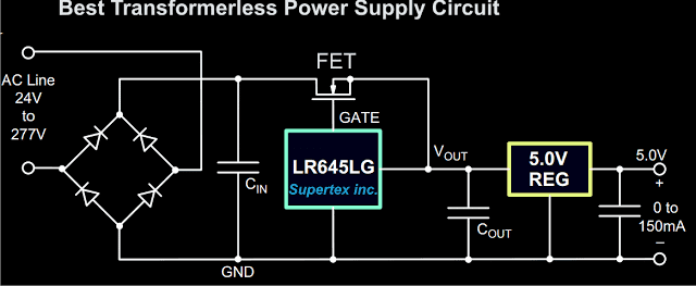 IC LR645LG，在 220 mA 时可有效将 15V 降低至 3 V。